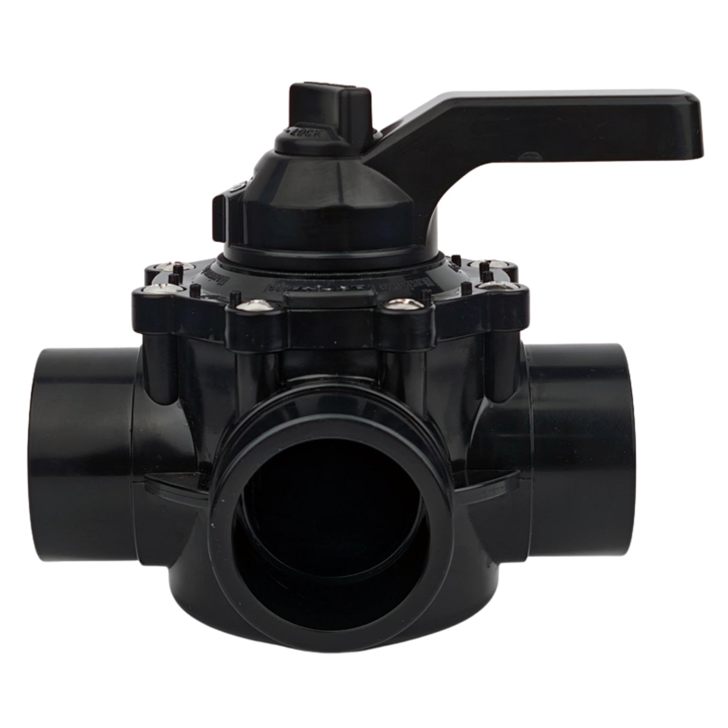 Illuminex 3 Way Diverter Valve | High- Flow UPVC for Pool & Spa Plumbing (2" x 2.5")