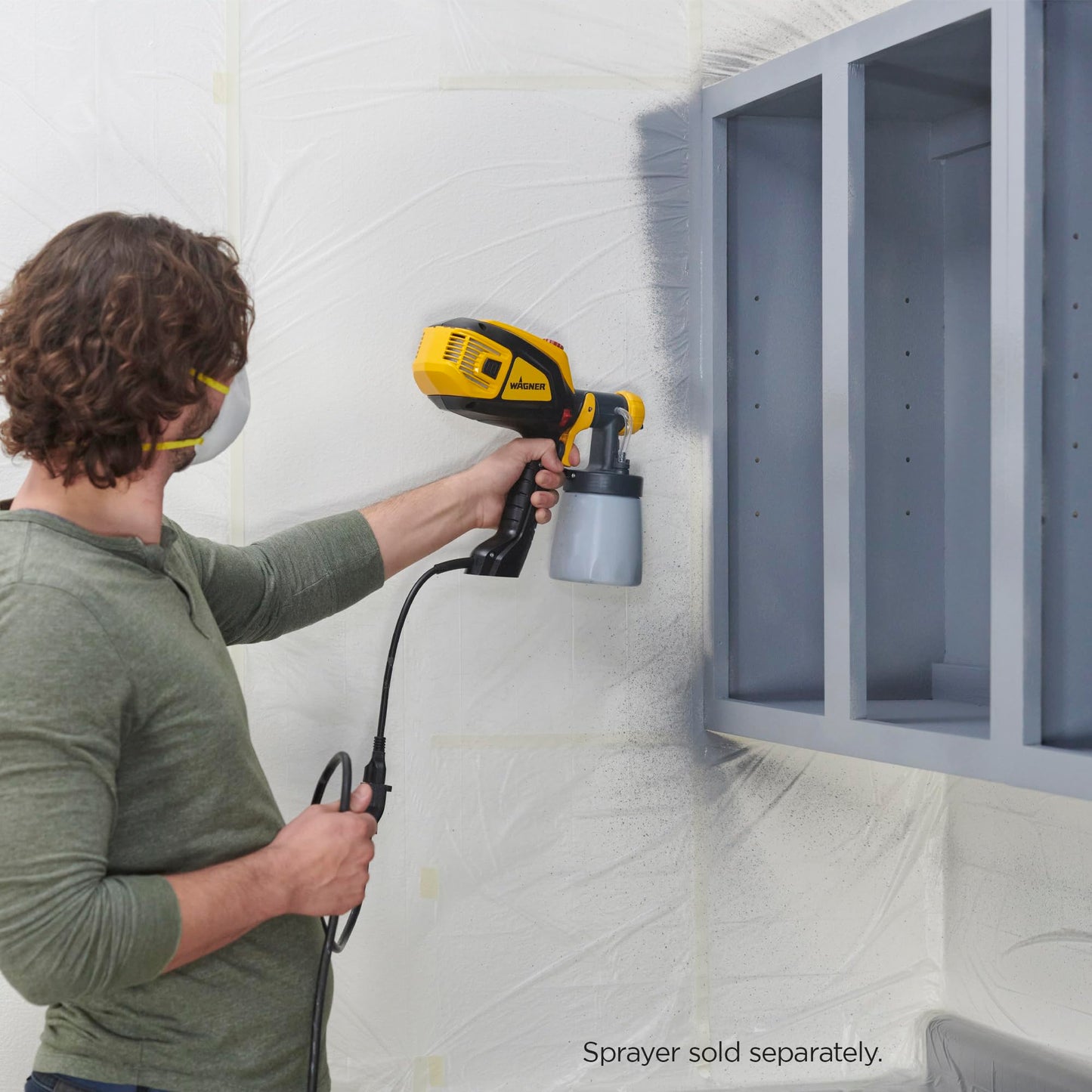 Wagner Spraytech 0529013 Detail Finish Front End Kit, Fine, Applies a Fine Finish on Furniture, Cabinets and Trim, Use with Most Wagner HVLP Sprayers
