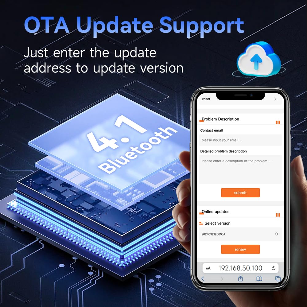 Carlinkit CarPlay Wireless Adapter MiNi SE 2025 - Auto Connect Online Update for iPhone, CarPlay Wireless Adapter Convert OEM Wired CarPlay Cars, Wired to Wireless Plug & Play Dongle