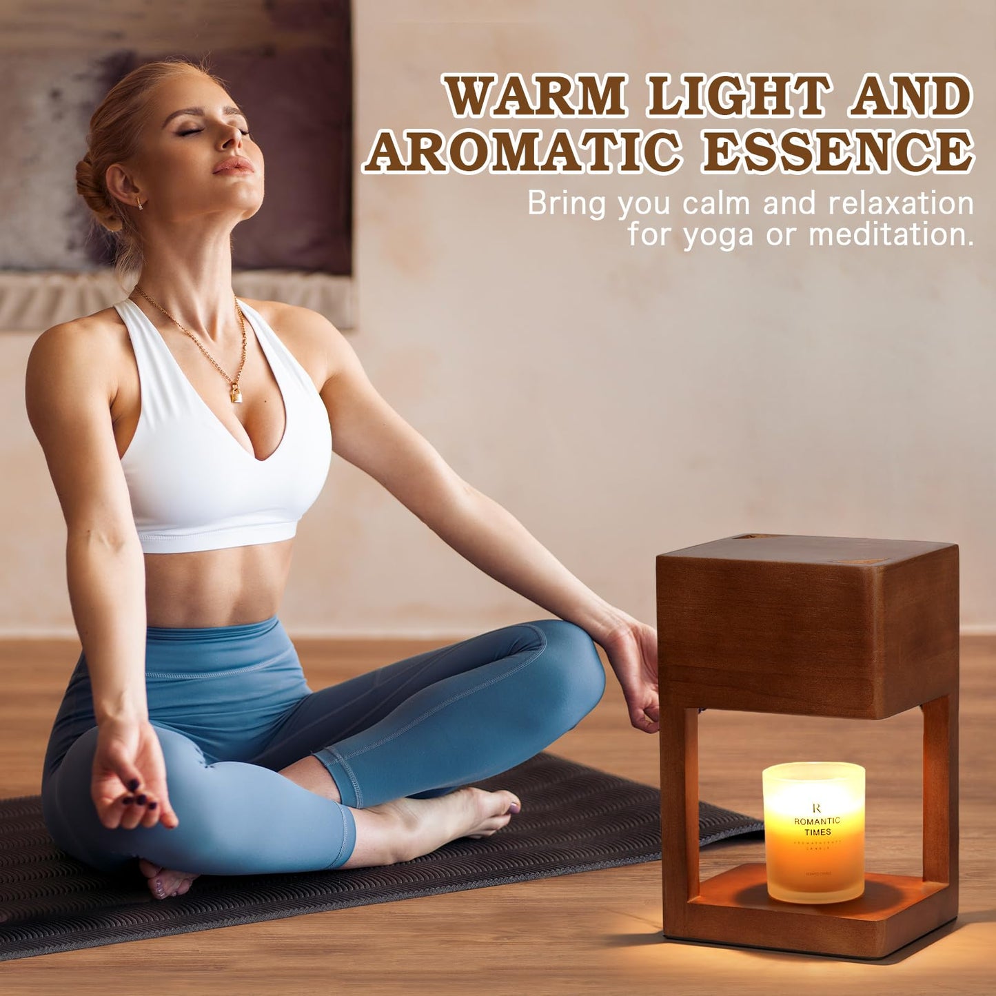 Candle Warmer Lamp, Electric Wax Melt Warmer for Home Fragrance and Decor