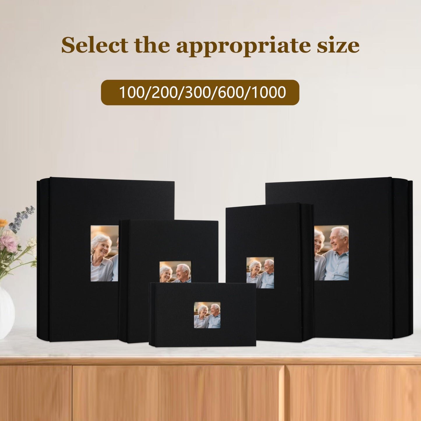 Finksy Linen Hardcover Photo Album 4x6 600 Photos Large Capacity for Family Wedding Anniversary Baby Vacation