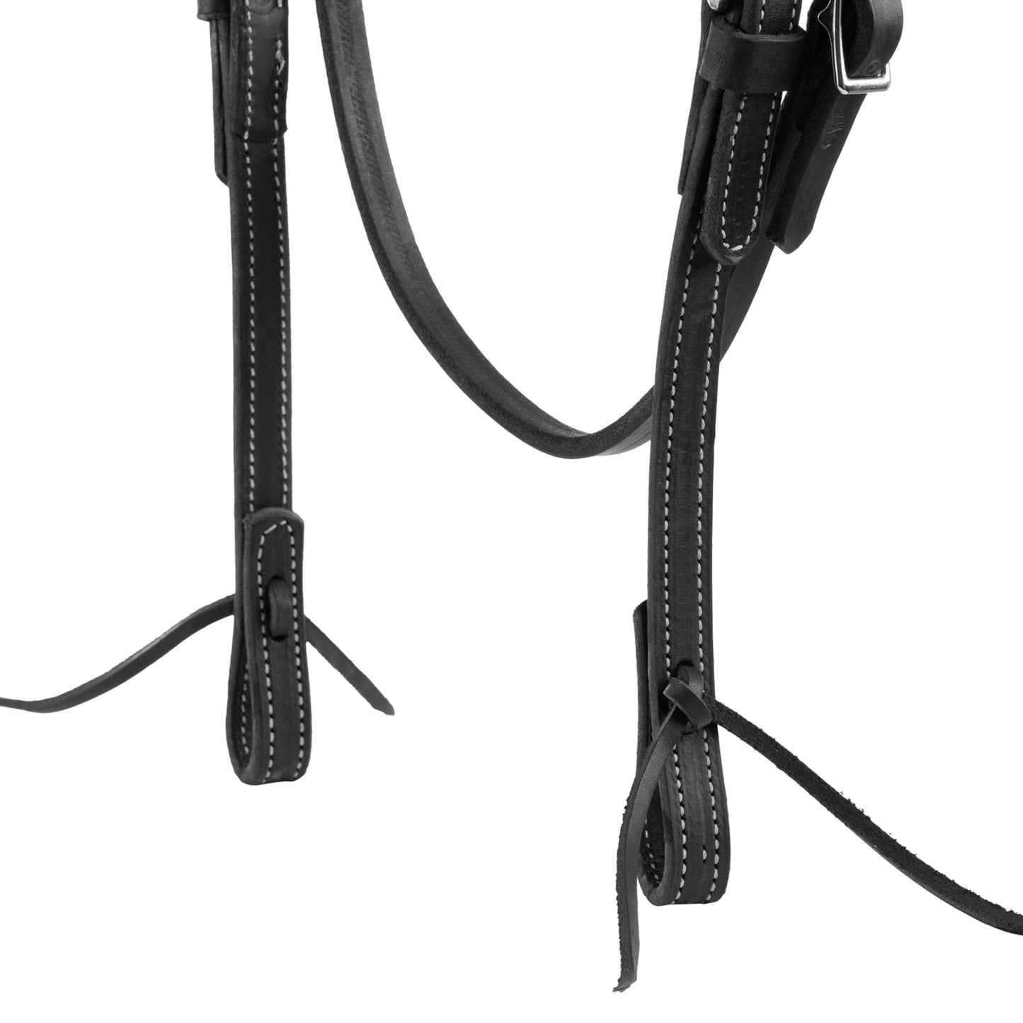 Weaver Leather Unisex Adult Straight Browband Headstall, Black, Horse US