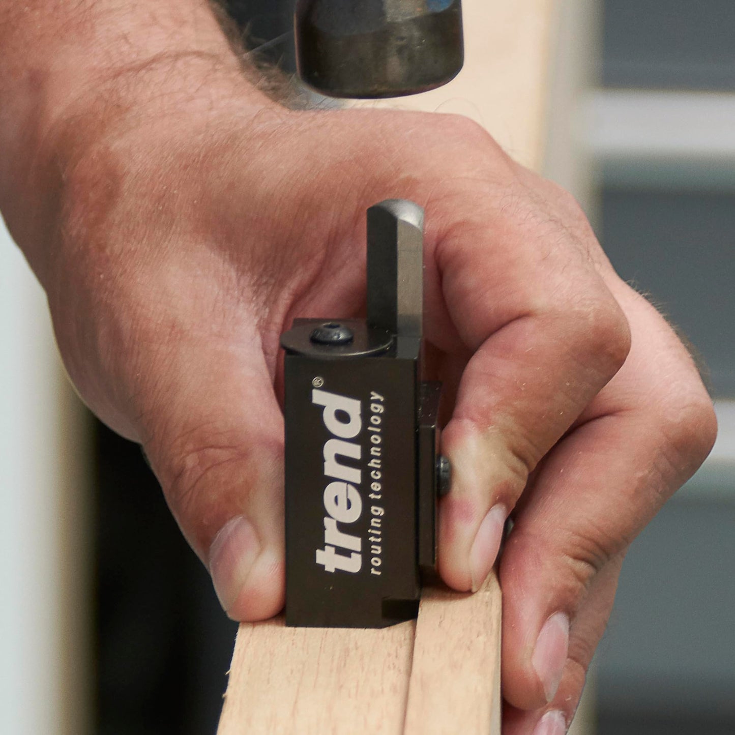 Trend Hinge Recess Squaring Corner Chisel, Quickly Square Up Rounded Corners, C/Chisel