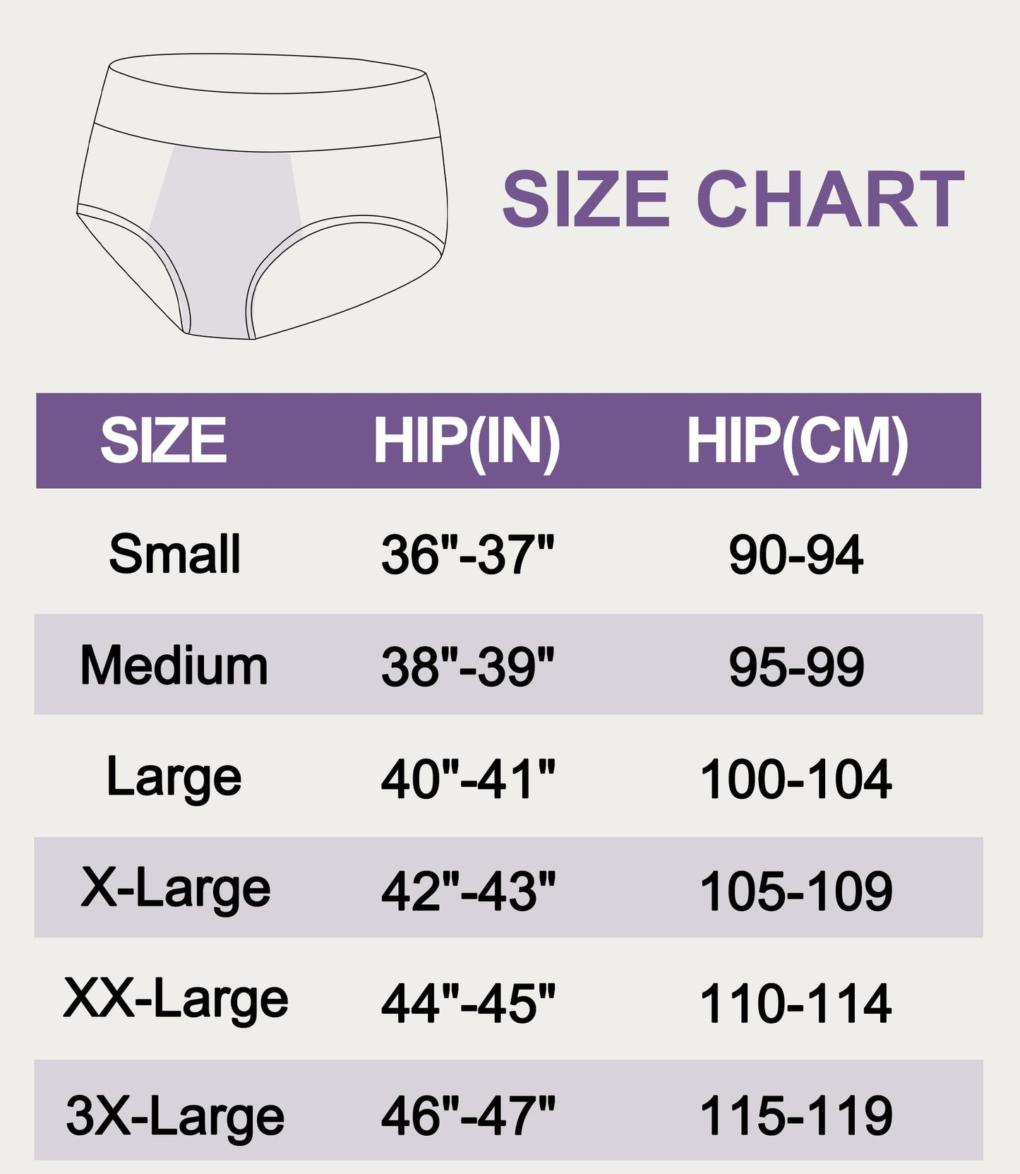 CAOZITOU Women's Incontinence Underwear, 100ml Leak-Proof Period High Waisted Brief Heavy Flow Bladder Leak Washable Cotton 5 Pack (Multicolor02, X-Large)
