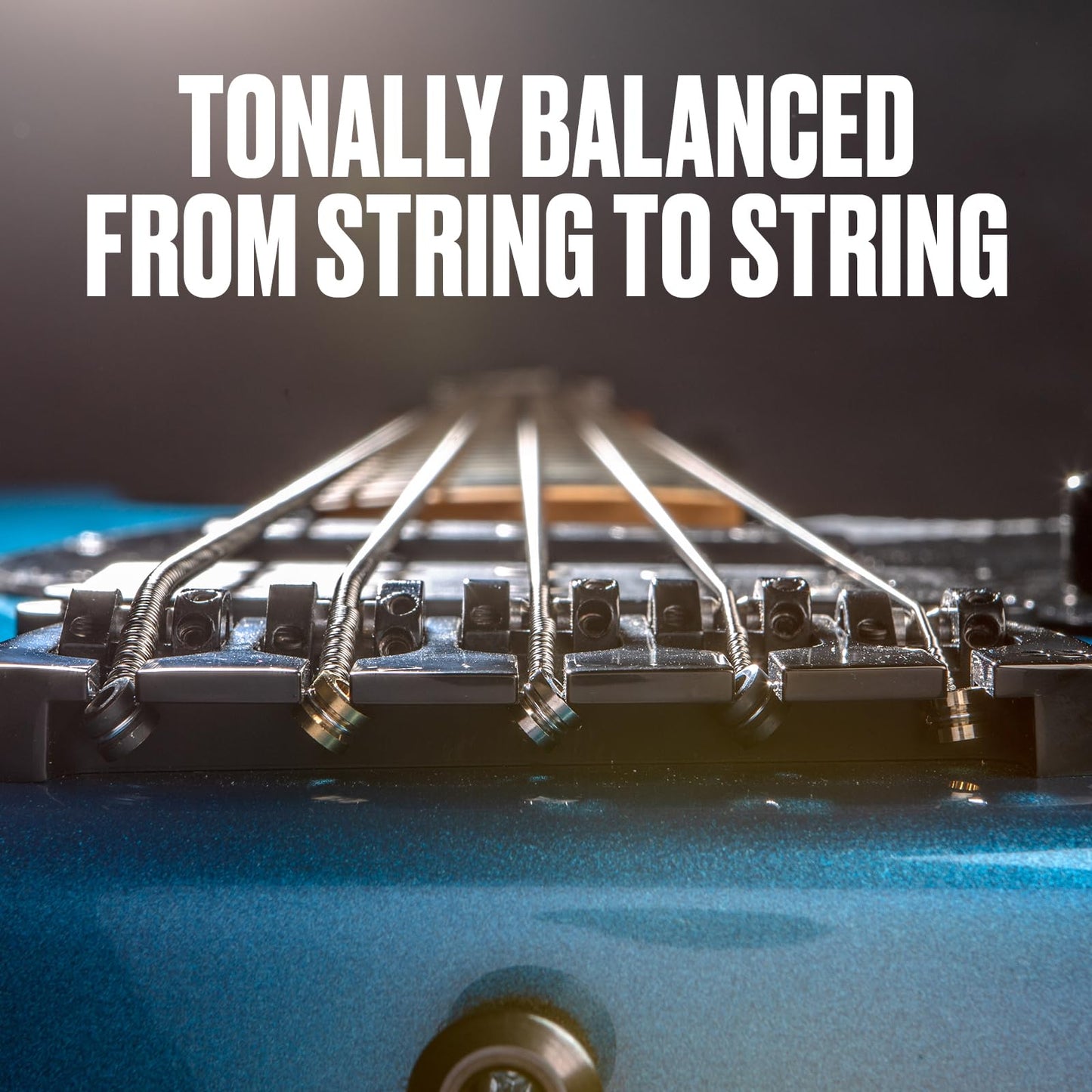 Dunlop Dual Dynamic Layered Twin Alloy Hybrid Wound Bass Strings, 45-105, 5 String (DBHYN45125)