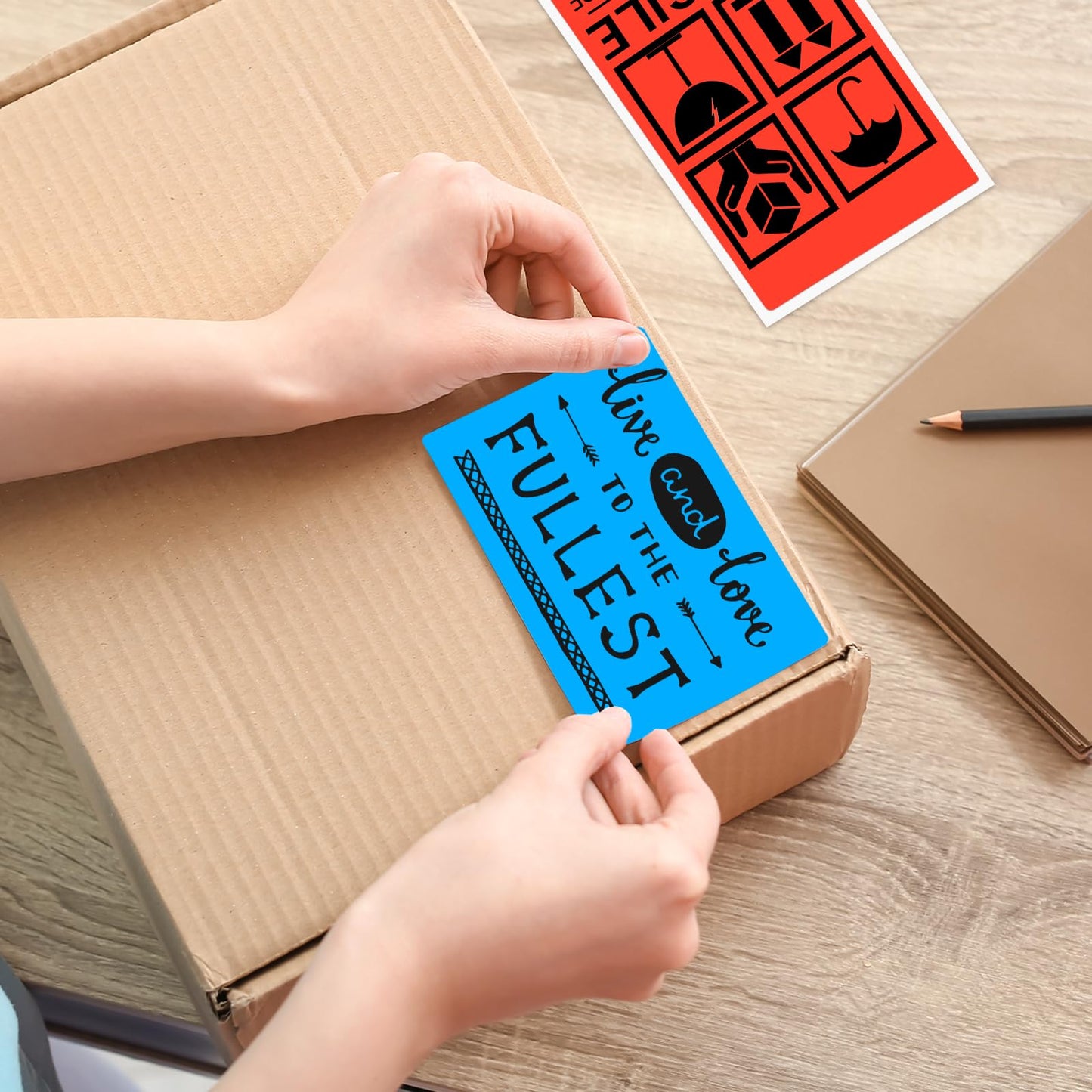 3 x 5 Inch Rectangle Color Coding Sticker Labels 300Pcs Printable Moving Box Labels for Warehouse, Address, Inventory, Small Business Labeling, Mixed Colors
