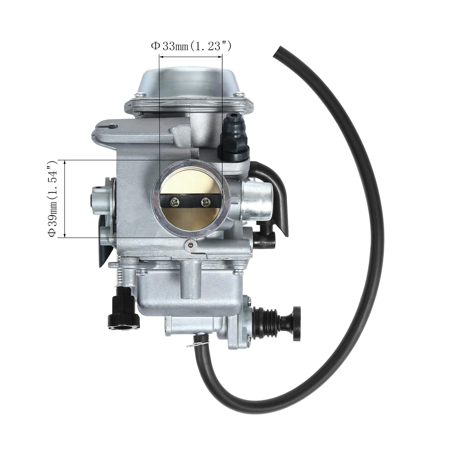 Carburetor for 1993-2000 Honda TRX300FW Fourtrax 300, 1986-1987 TRX350 Fourtrax, 2000-2006 Rancher 350 TRX350ES/FE/FM/TE/TM, 1997-2004 Foreman 400 TRX400FE/FM/S/ES/FW