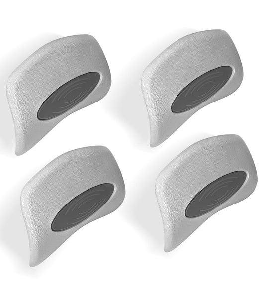 4PCS 6472-960 Replacement Spa Pillow (6455-467) with Insert (6455-482), Fit for 2001-2008 850 & 880 Sundance Series Spa, Gray