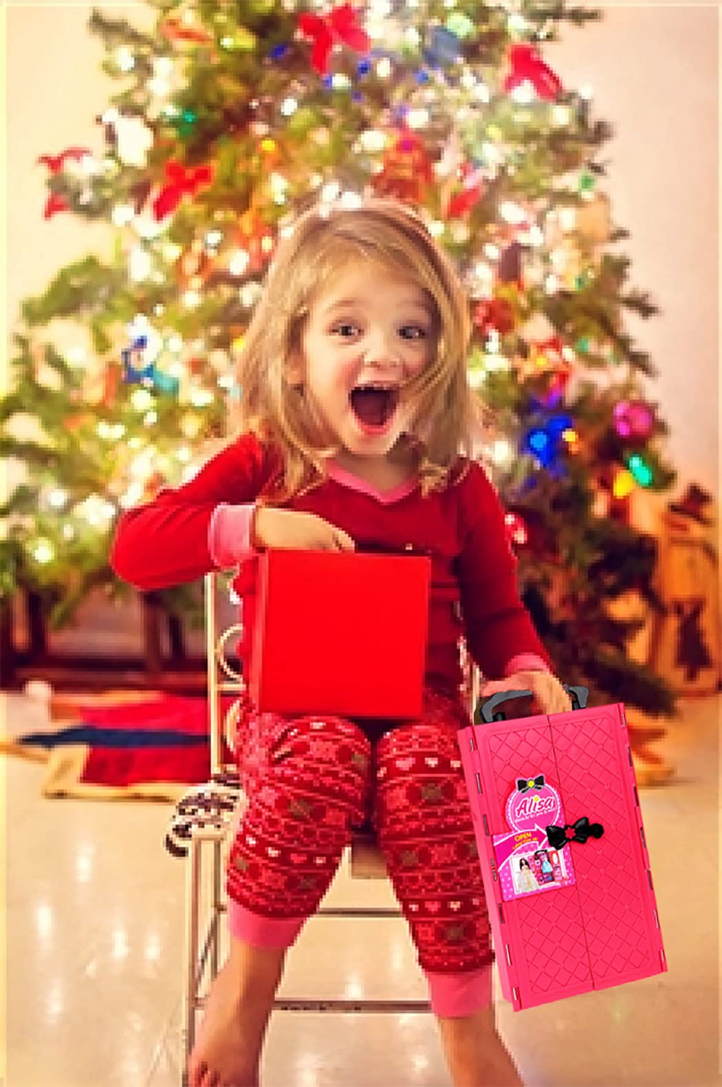 ebuddy 105 Pcs Doll Clothes and Accessories 11.5 Inch Doll Closet Including 12 Looks, Rack Dress Shoes Hangers Necklace and Other Accessories(No Doll)