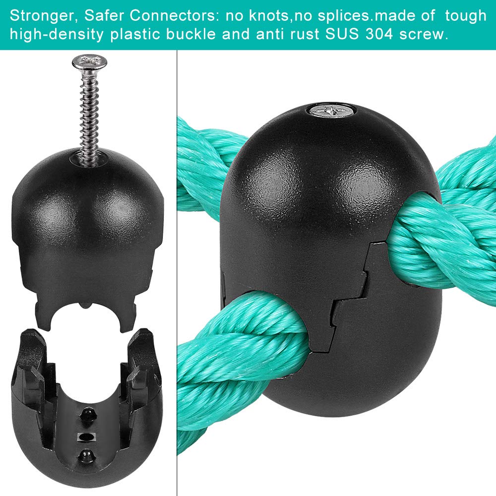 BeneLabel Climbing Cargo Net, Indoor/Outdoor Military Webbing Net, 100% Nylon Rope Ladder, Corrosion Resistant, 75cm x 195cm