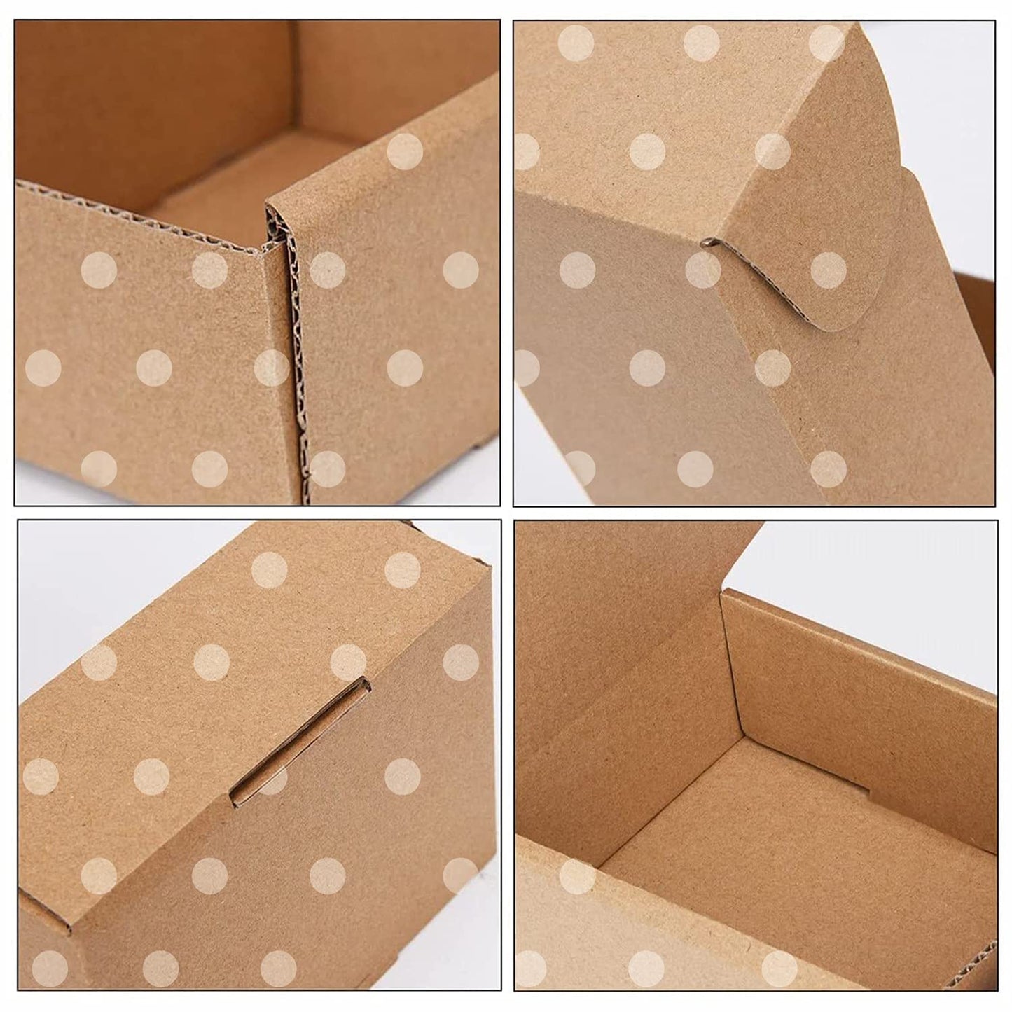 itechpanda 25 Pack Brown Kraft Corrugated Cardboard Mailers (11” x 8“ x 2"), Shipping Boxes for Small Business, Moving, Storing, Packing Literature, Crafts, Jewelry