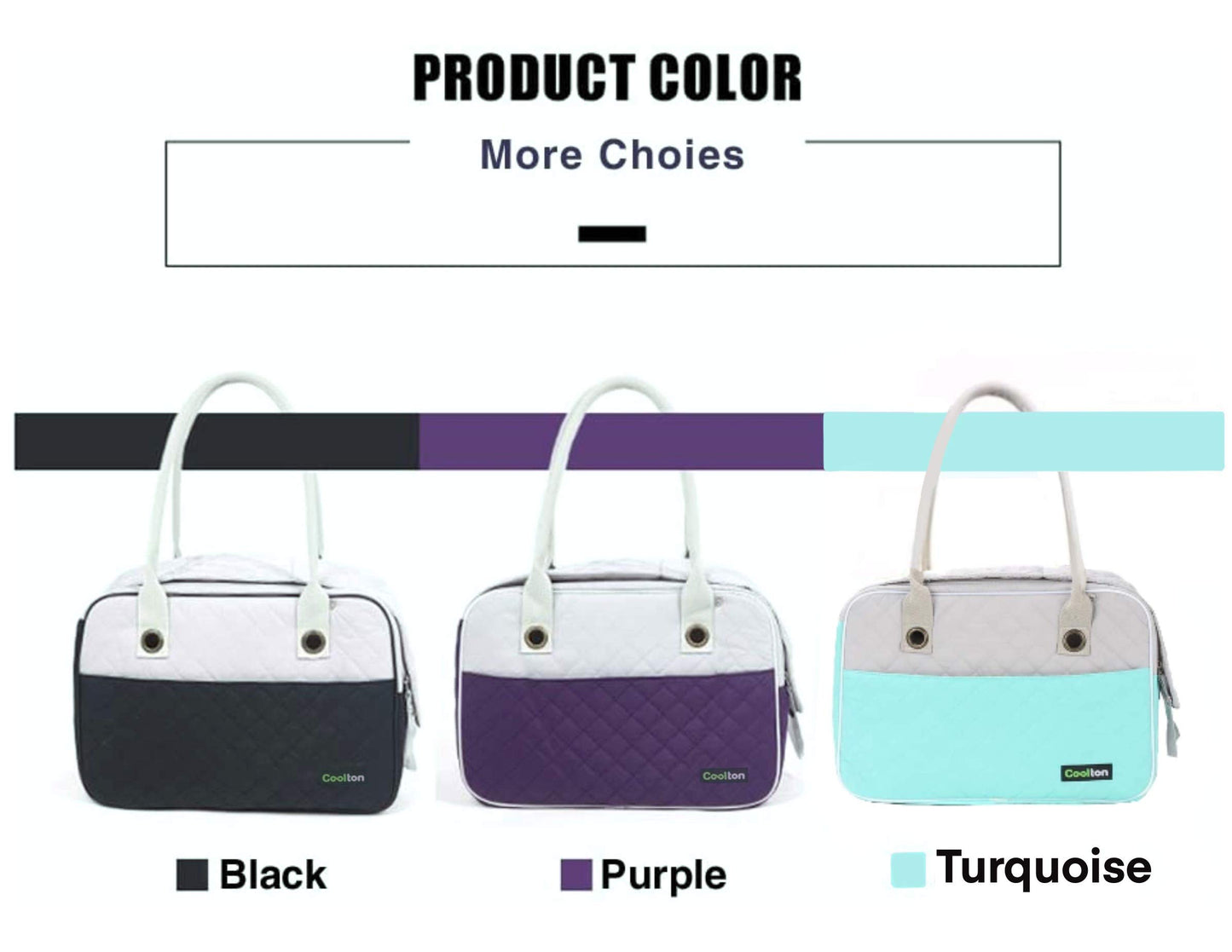 Coolton Pet Carrier - Airline Approved for Small Dogs and Cats, Travel Bag for Outdoor Walking and Travelling, Dog Purse Shoulder Tote