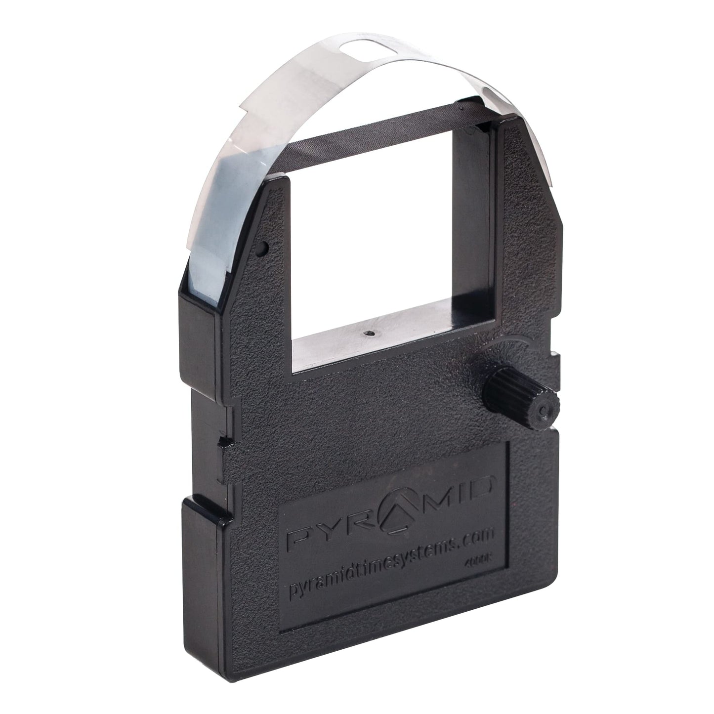 Pyramid Time Systems - Geninue and Authentic Replacement Ribbon Compatible with Pyramid Models 3000HD, 3500, 3700, 4000, 4000HD and 4000PROK Time Clock - Black Ink Ribbon Cartridge