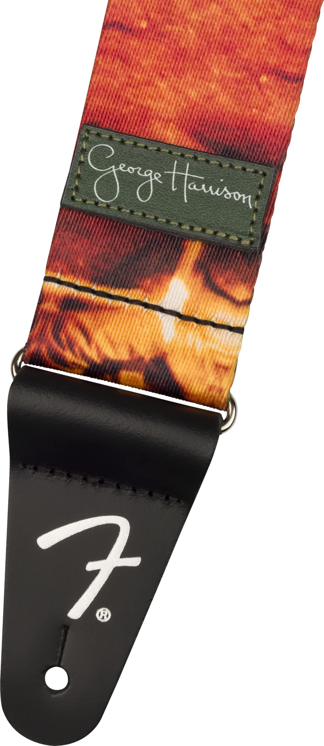 Fender George Harrison All Things Must Pass Friar Park Guitar Strap, Stocking Stuffers, Guitar Accessories, 2in