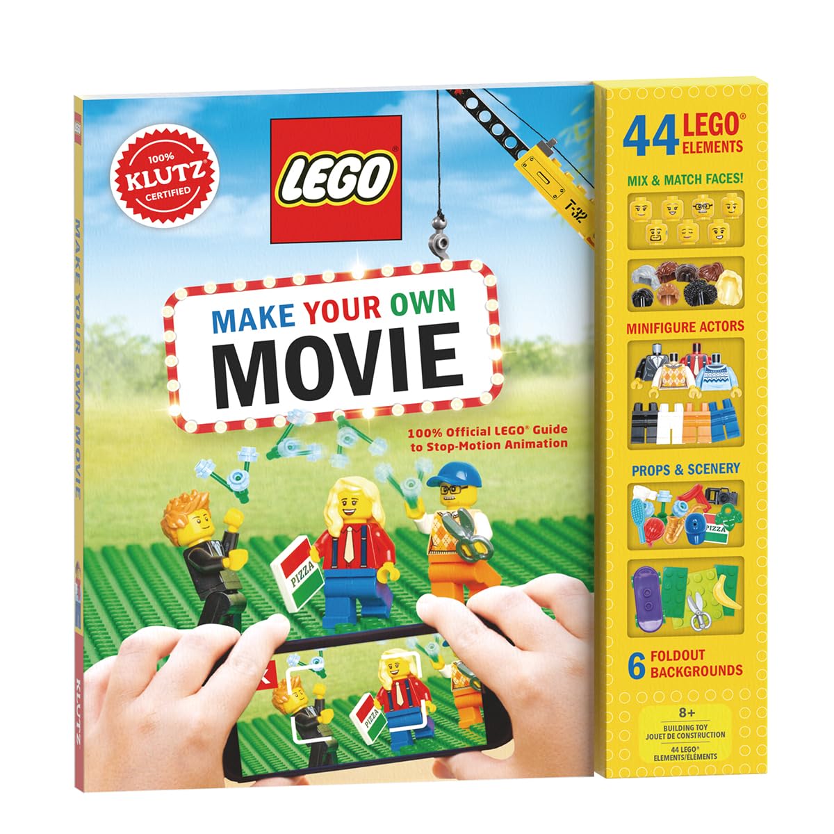 LEGO® Make Your Own Movie: 100% Official LEGO Guide to Stop-Motion Animation