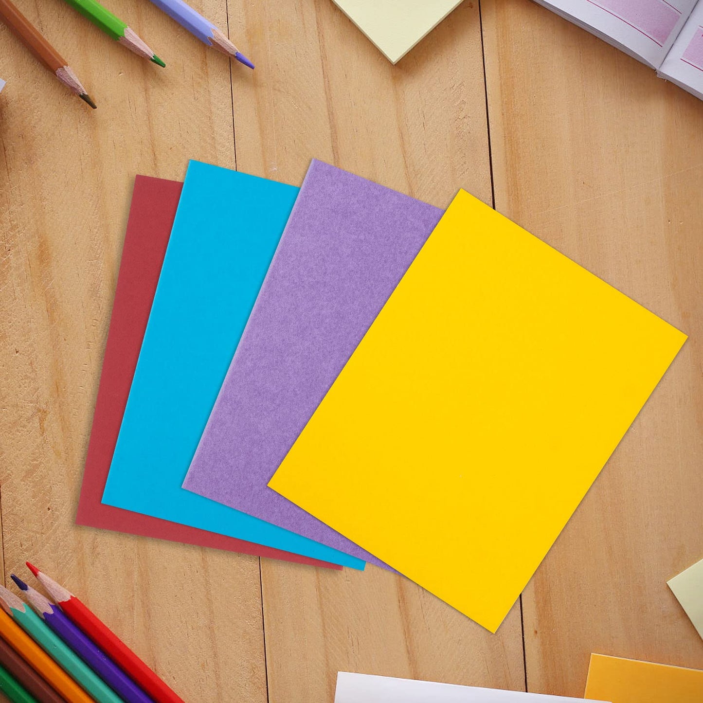 48 Pack 6 Colors Blank Colorful Travel Notebooks for Kids, Bulk Journals for Student Journals, Drawing, Sketchbook (4.2 x 5.5 in)