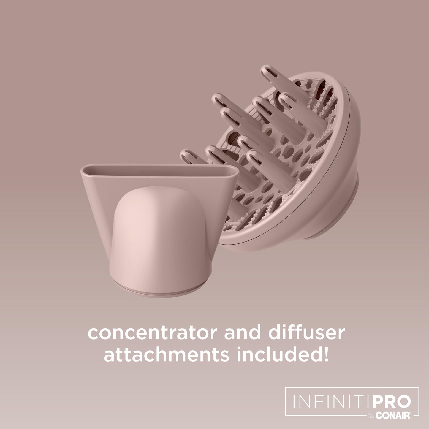 Conair Frizz Free Flex Dryer, Quick Style & Shine Blow Dryer, with Diffuser and Concentrator