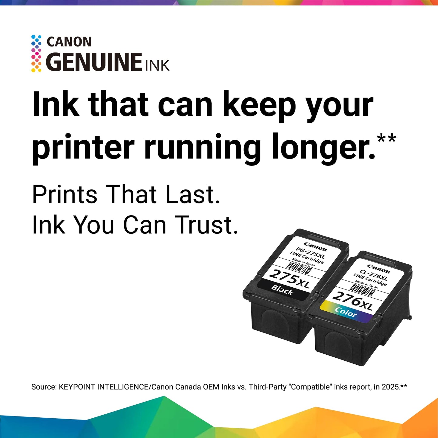 Canon Genuine Ink Cartridges CL-241XL Colour, High-Yield Value Pack (1 Count), Original Canon Printer Ink for PIXMA MG4220, MG4120, MG3620 Printers