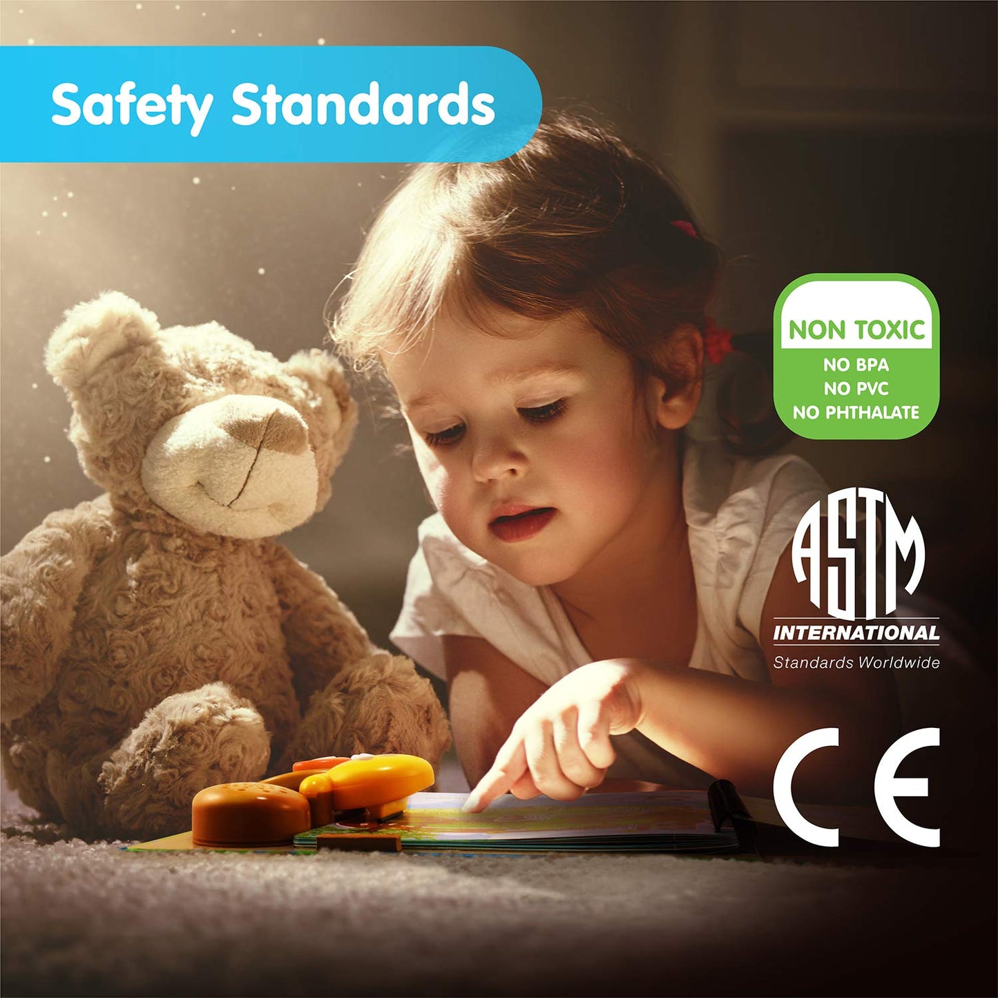 BEST LEARNING Book Reader Animal Kingdom - Talking Animal Sound Kids Book with Quiz Games for Kids Ages 3 to 8 Years Old - Boys and Girls Animal Lovers Birthday Present