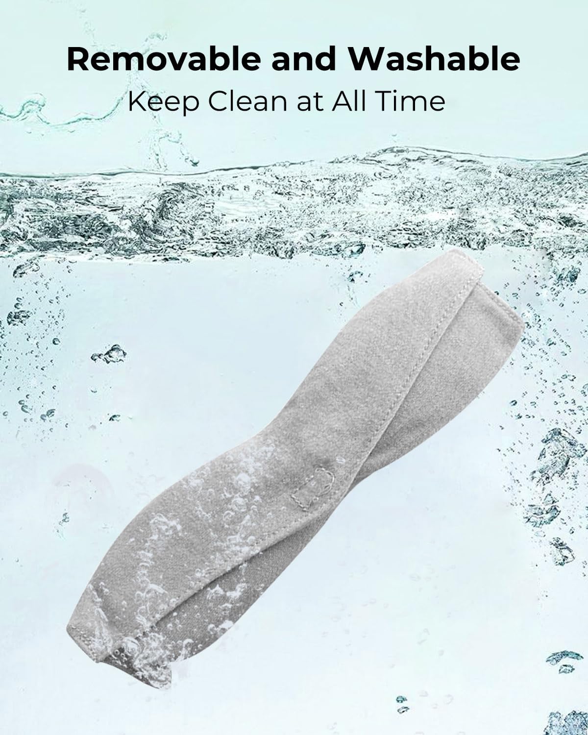 Aroma Season Heated Eye Mask with Flaxseed, Warm Eye Compress for Dry Eyes to Unclog Glands, Relieve Dry Eye Syndrome, MGD, Stye and Blepharitis (Blue)