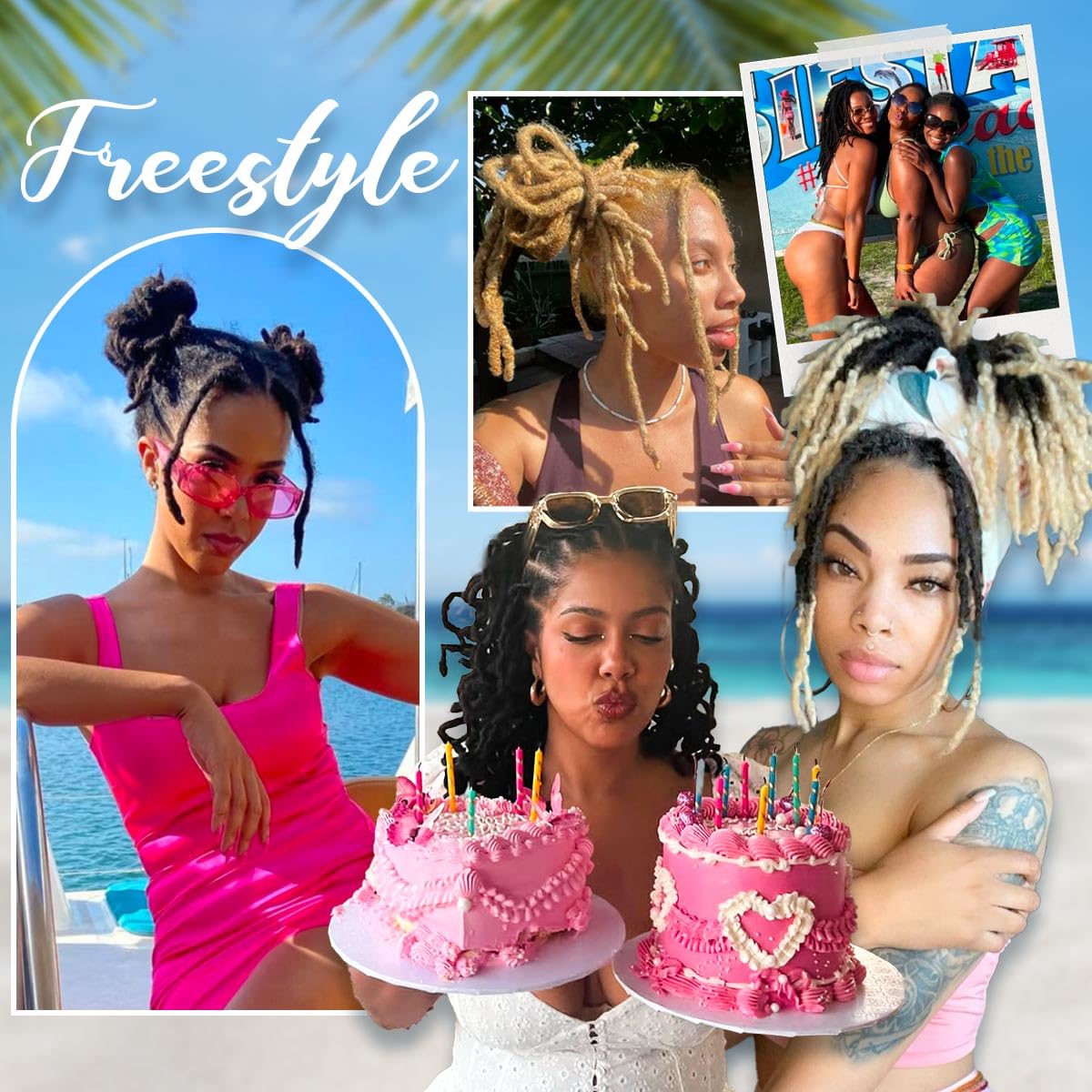 QUISDUIS 12 inch Loc Extensions Human Hair, 50 Strands Permanent Dreadlock Extension Human Hair 0.4cm Width 100% Full Handmade Dreads Can Be Dyed and Bleached Curled dreads extensions