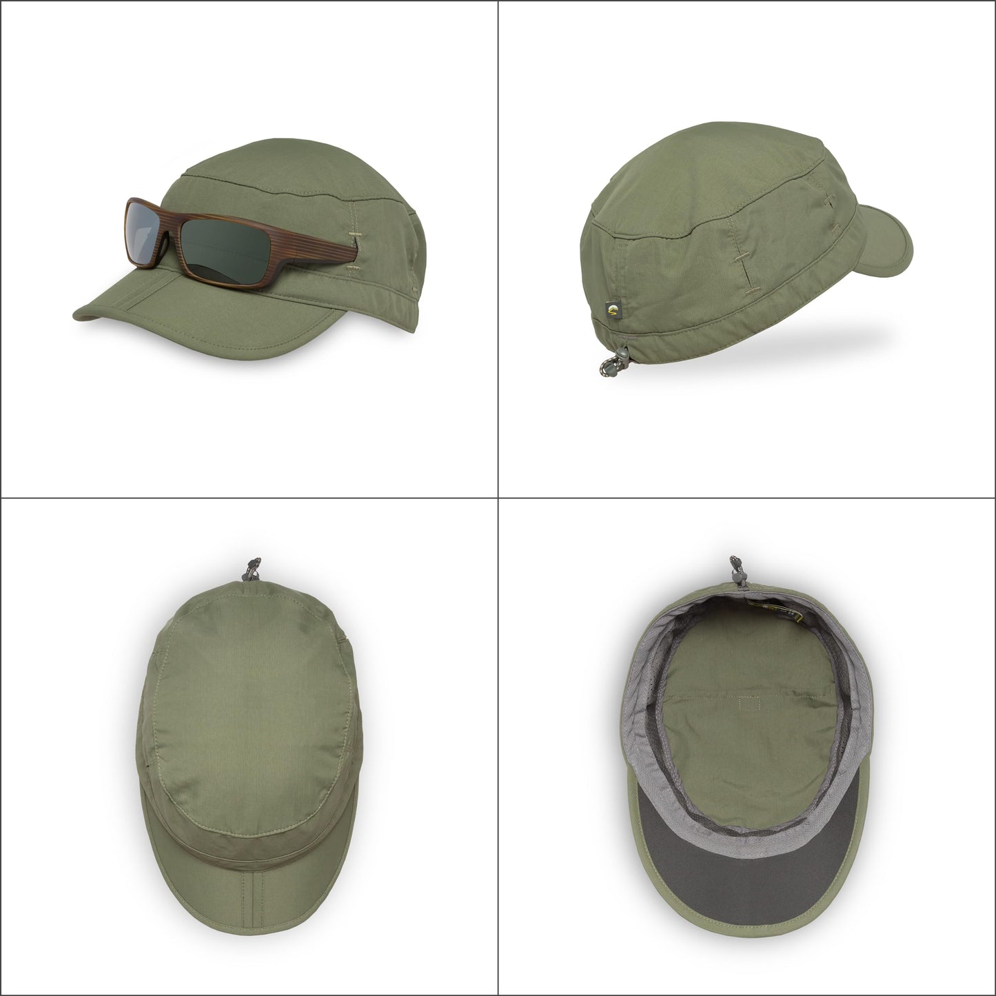 Sunday Afternoons Sun Tripper Cap - UPF 50+ Sun Protection Cadet Hat for Running - Adjustable - Packable - Men's & Women's Outdoor Radar Hat, Timber, Medium