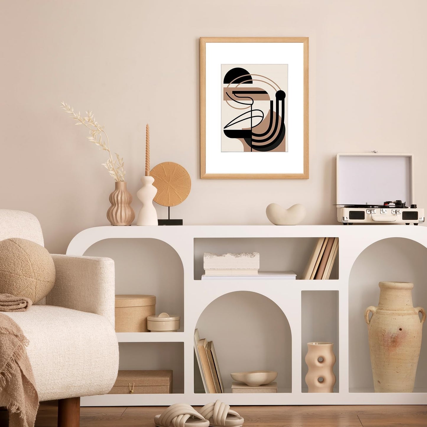 XUANLUO Picture Frames-3 Pack 12x16 Picture Frame,Natural Oak Wood Photo Frames,Display 8.5x11 with Mat or 12x16 Without Mat,Wall Display Ideal for Home Decor