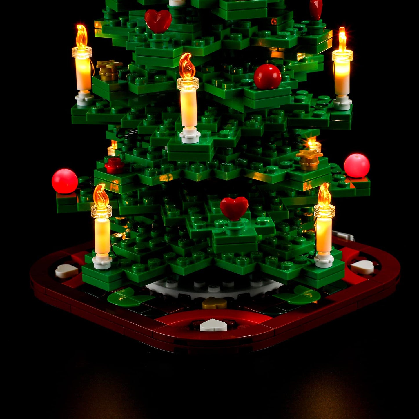 BRIKSMAX Led Lighting Kit for LEGO-40573 Christmas Tree - Compatible with Lego Building Blocks Model- Not Include The Lego Set