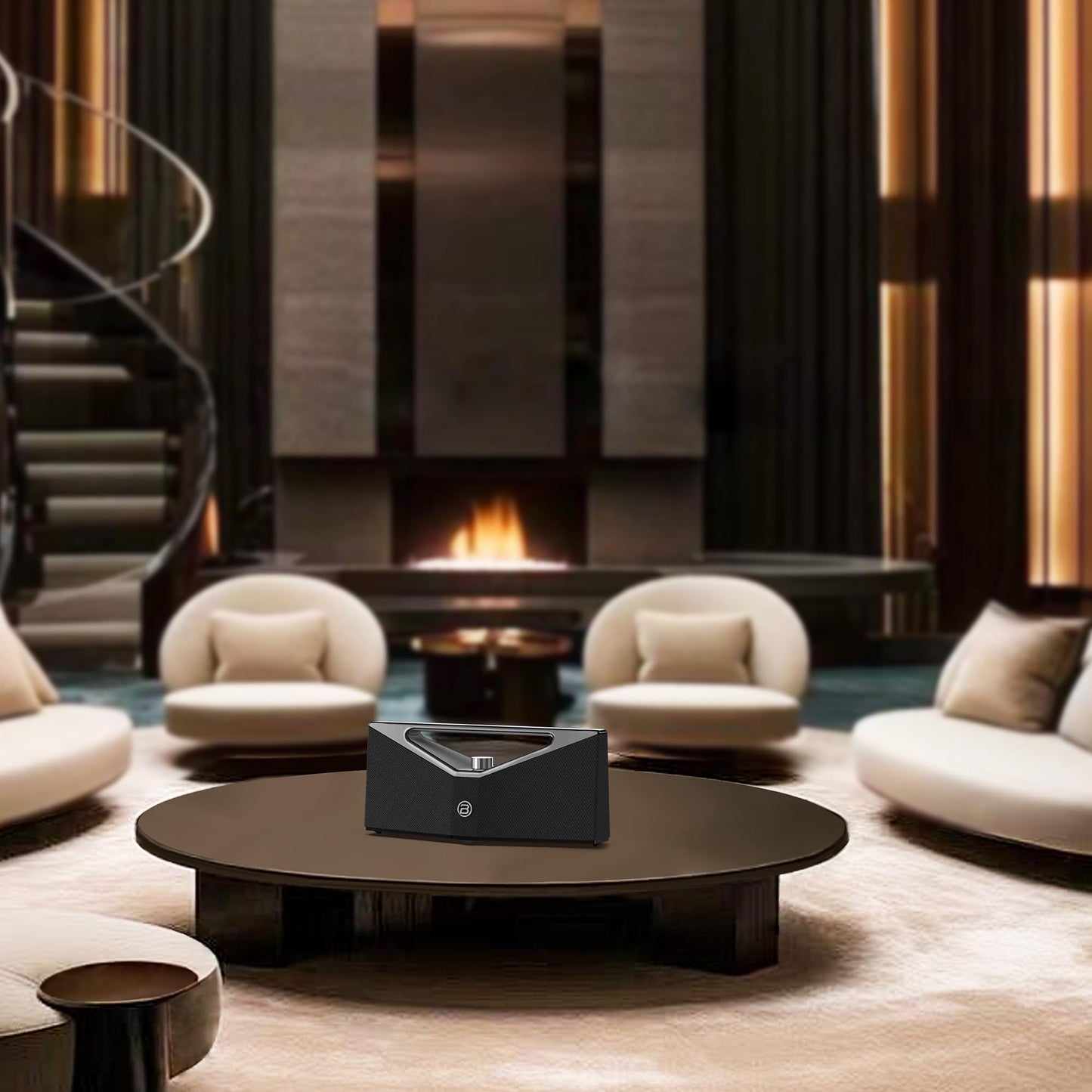 BUGANI Bluetooth Speaker Loud 160W,Waterproof Large Bluetooth Speaker Subwoofer Hi-Res Audio, 12H Playtime Party Outdoor Speakers for Camping, Beach, Golden