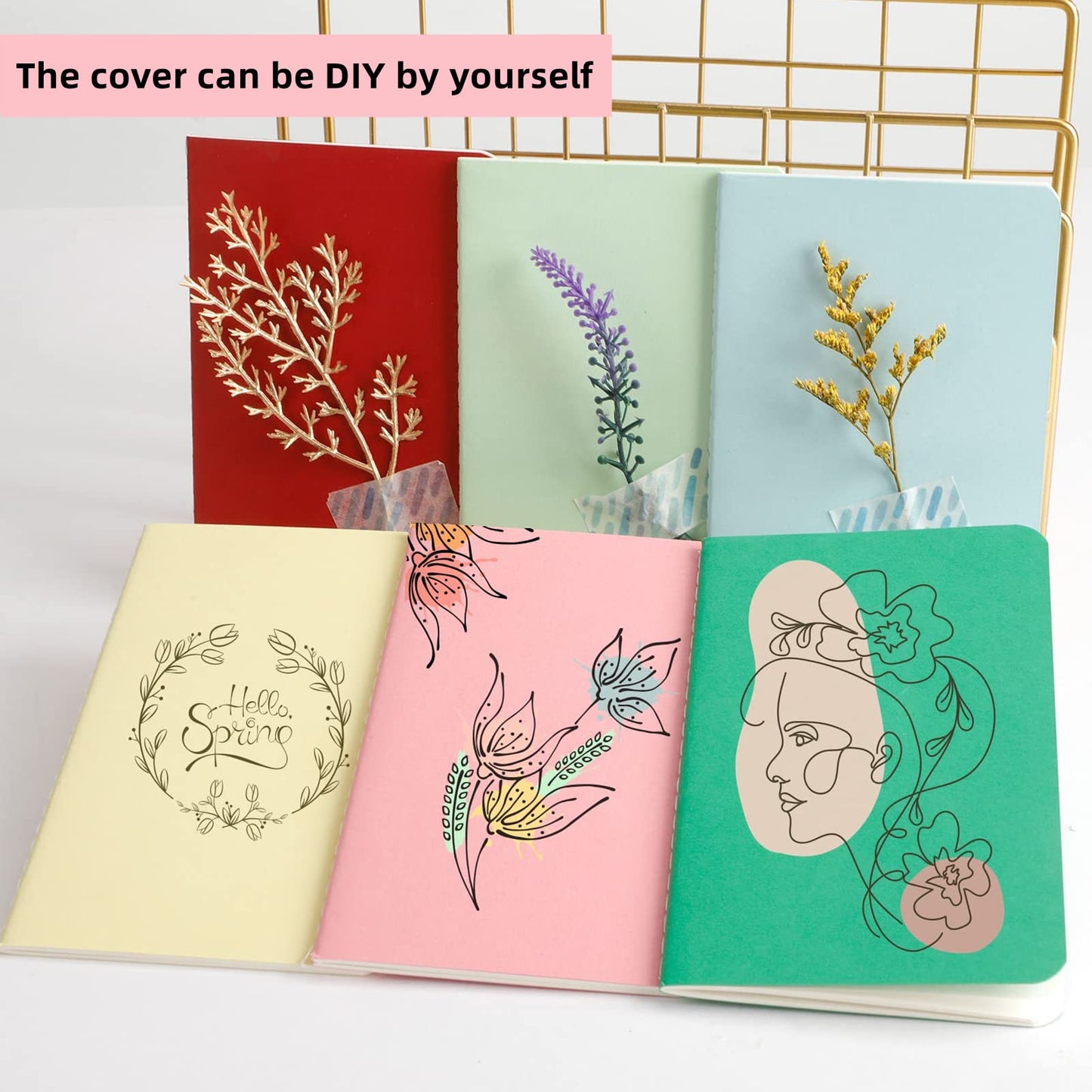 48 Pack Small Pocket Notebook, Mini Notebook Bulk Travel Diary Notebook Notepad Set Colorful Notebook, 5.5 X 3.5 Inch, Lined Paper