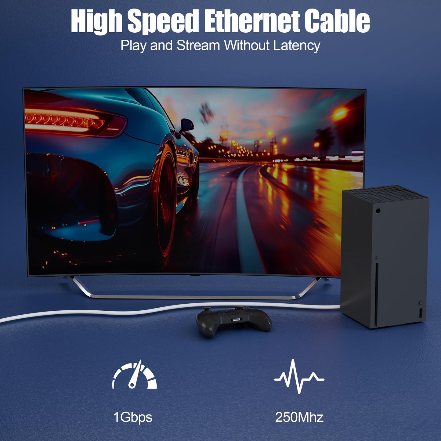 Cat 6 Shielded Ethernet Cable 500ft (30 RJ45), Outdoor&Indoor Cat 6 Ethernet Cable Direct Burial,23AWG, Heavy Duty, POE, Waterproof, UV Resistant Internet Network Cat6 Patch Cable, CCA, White