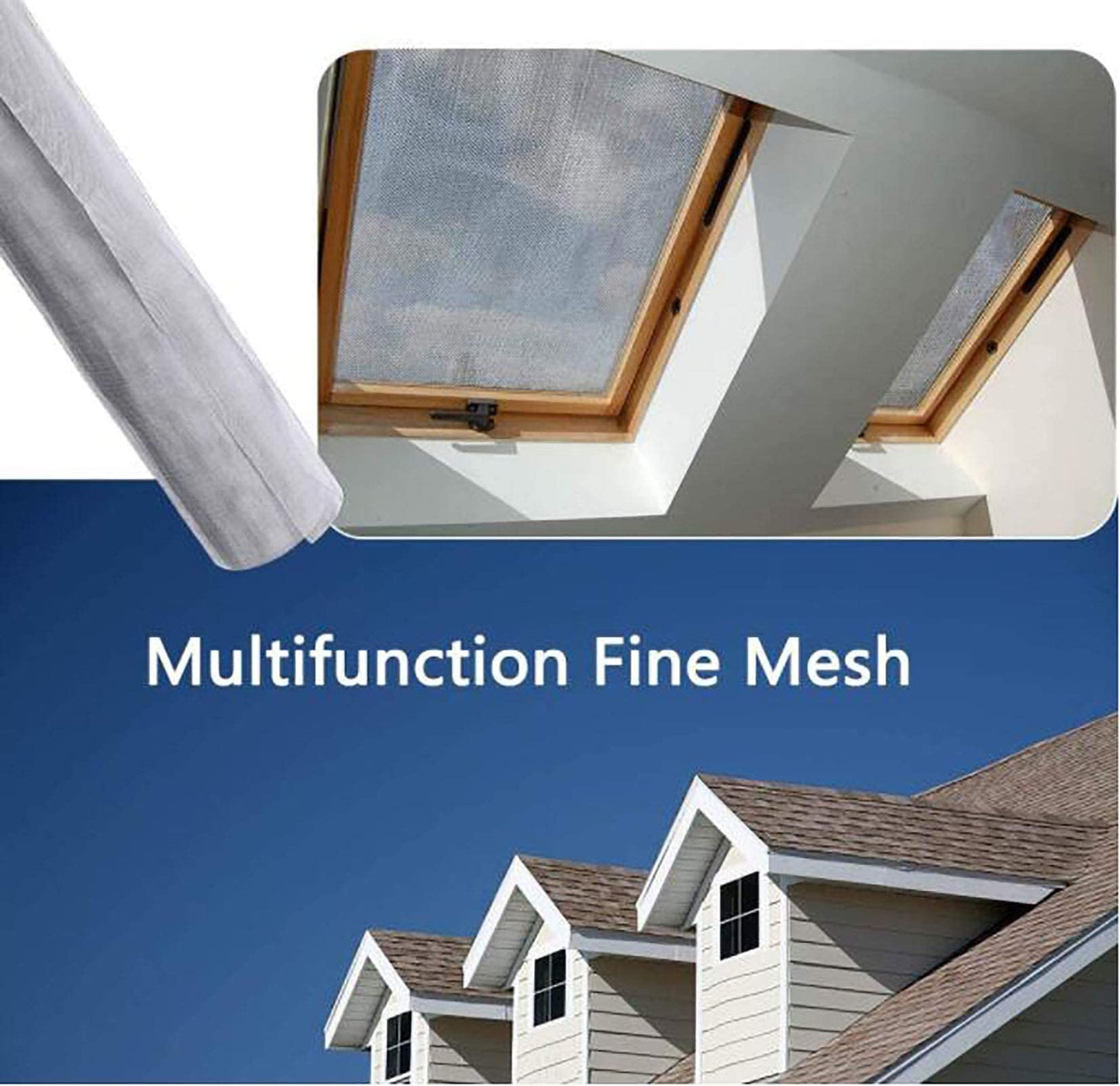 304 Stainless Steel Woven Wire Mesh, Wire Mesh Window Screen Mesh, Prevent Mouse Mice Snakes Hornets Rodents Entering,Easy to Cut and Install,120X300CM47X118INCH