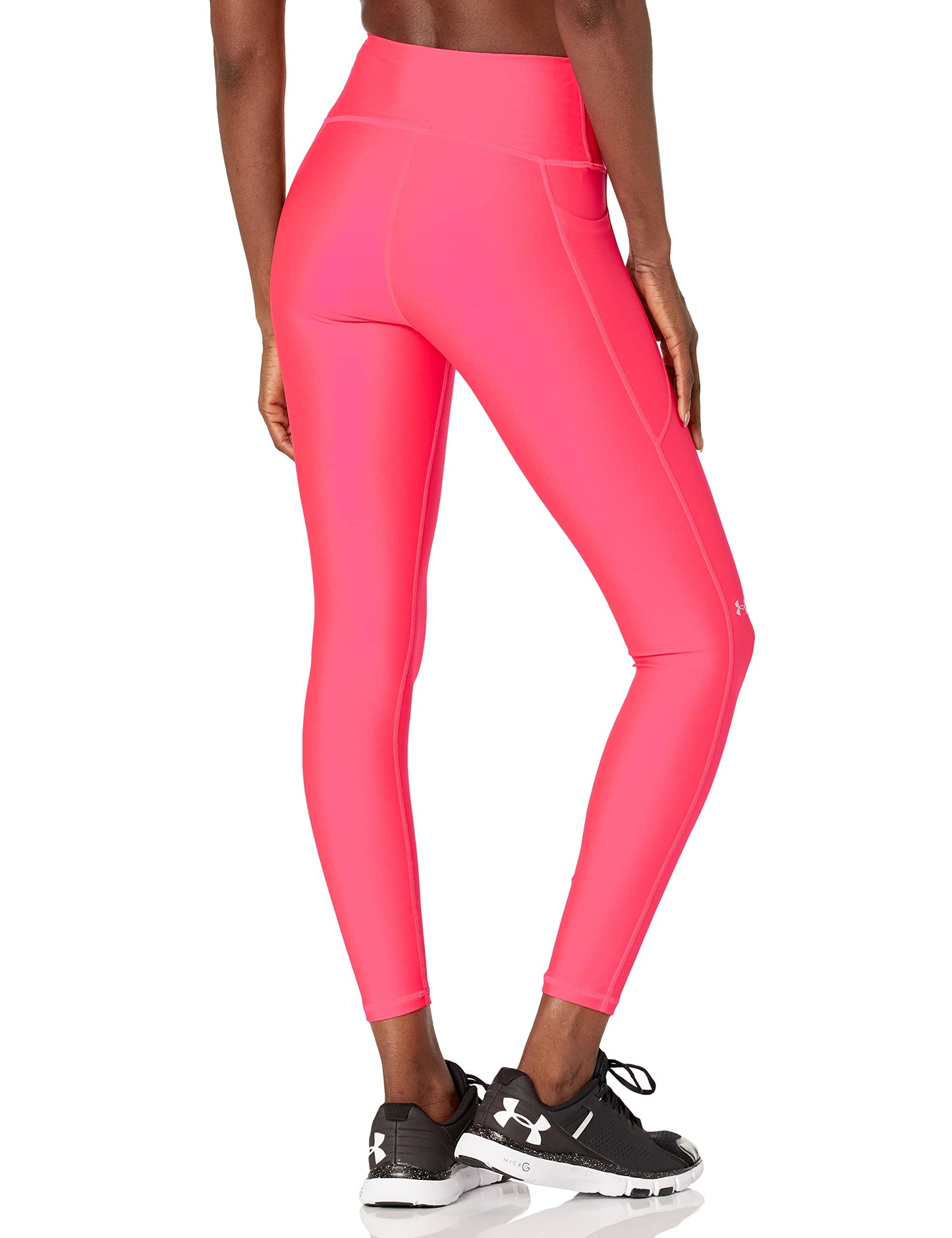 Under Armour Women's HeatGear High Waisted Ankle No-Slip Leggings