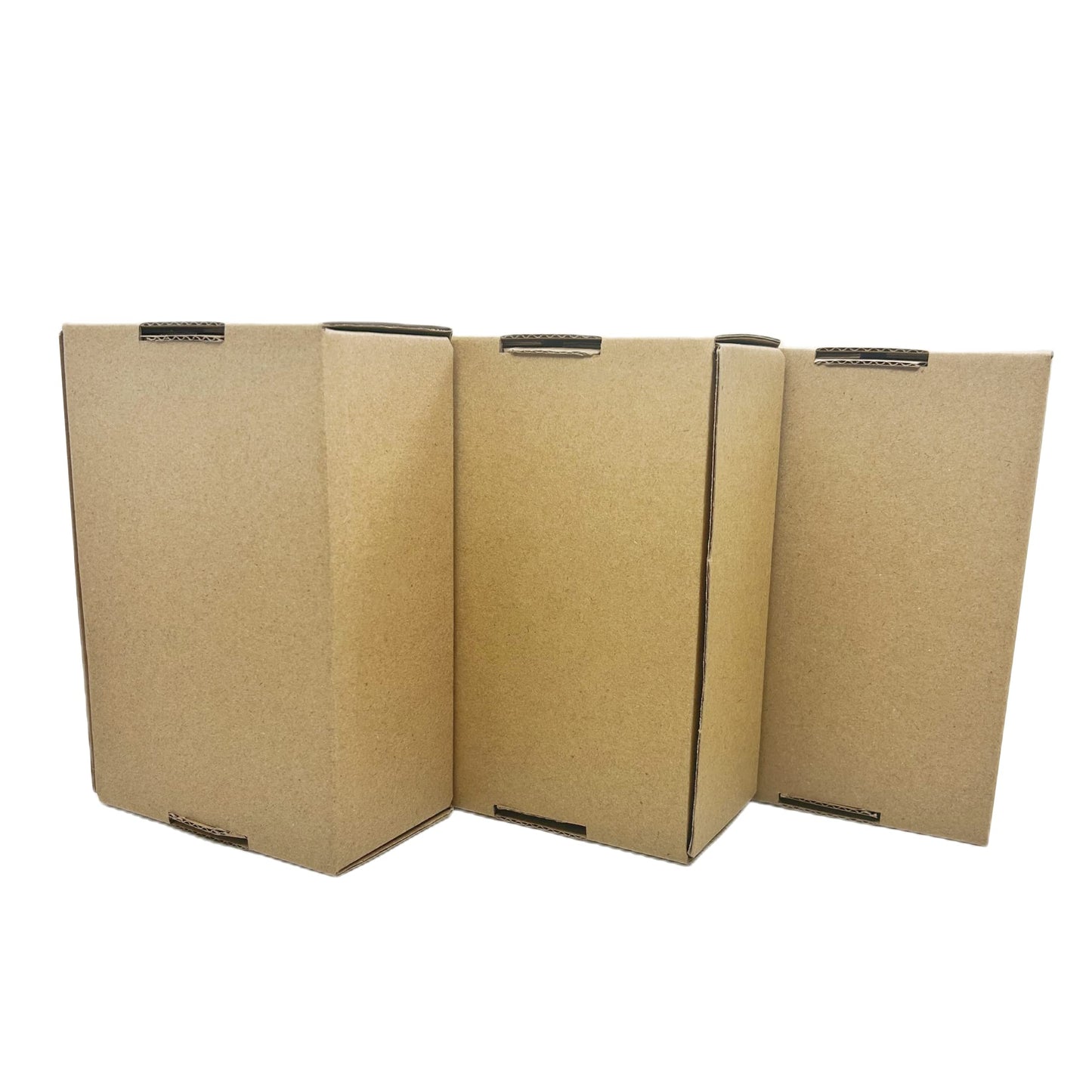 Small Corrugated Boxes Mailers 15x11x3 inch Kraft Corrugated Mailing Box for Shipping and Storage 20 Pack
