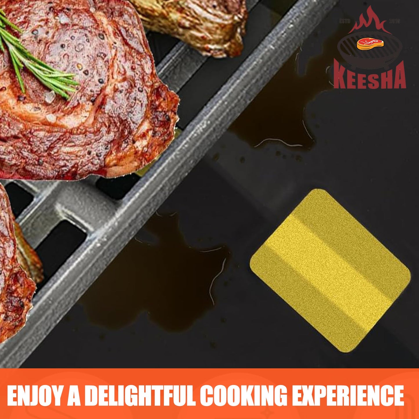 KEESHA 69804 Grease Tray for Weber Spirit 300 Series, Drip Pan for Spirit E310 E320 E330 S310 S320 S330 Grills Made in 2013 and 2014