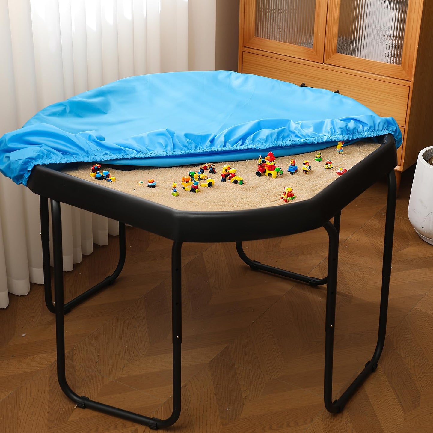 Vicenpal 38" Tuff Tray Cover Weatherproof Protective Lid for Tuff Tray for Sensory Bin, Outdoor Water Table, Stand Top