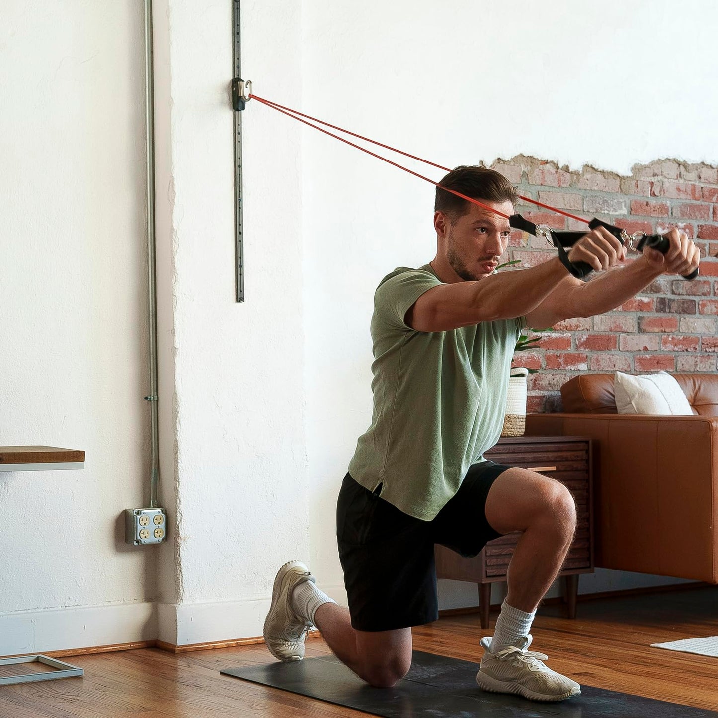 Space Saver Gym Resistance Training Tool