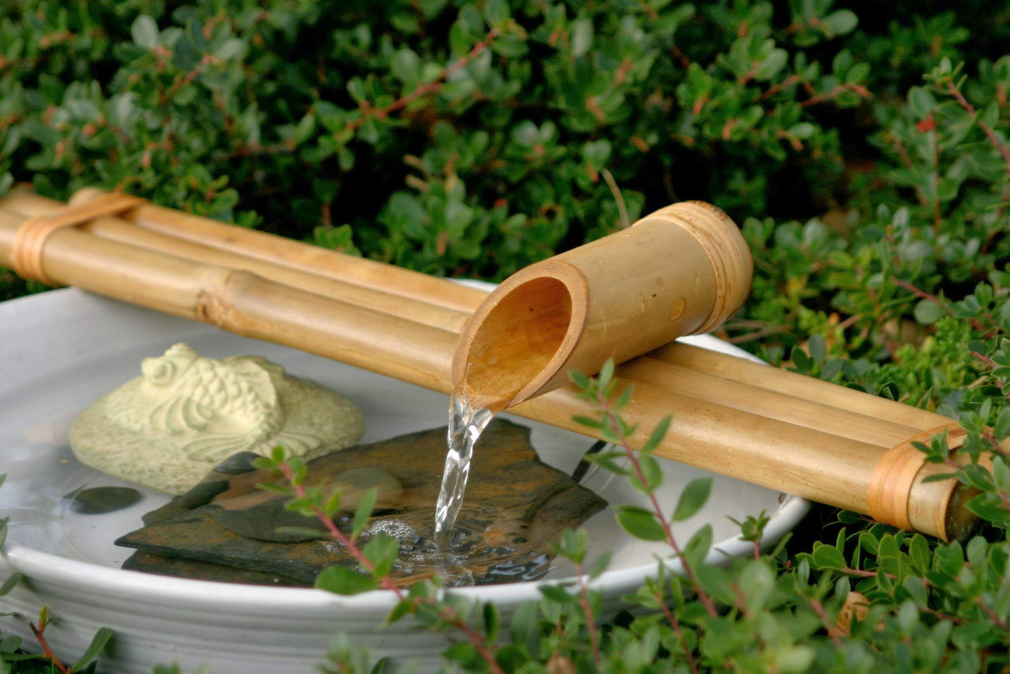 Bamboo Accents Three-Arm Spout And Pump Kit - 18"