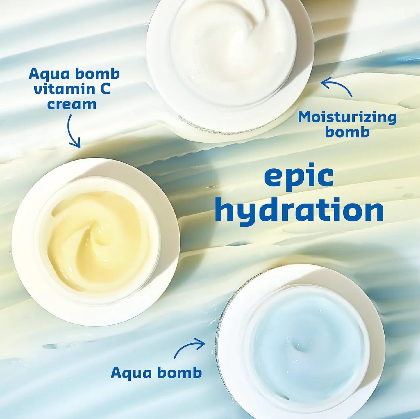 belif Aqua Bomb Vitamin C Face Cream – Lightweight Gel Moisturizer with Hyaluronic Acid, Vitamin C & E, Hydrates, Smooths Texture & Boosts Radiance, For All Skin Types, Korean Skincare