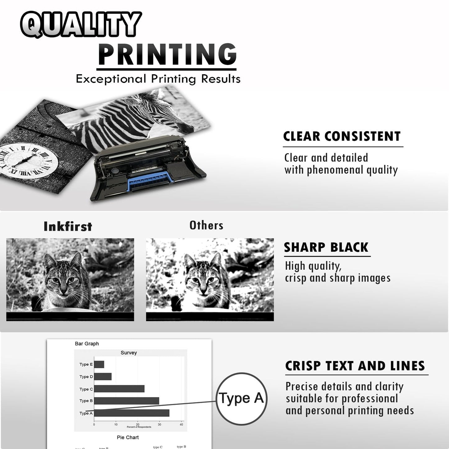 Inkfirst Compatible Drum Unit MX310 MS310 50F0Z00 Replacement for Lexmark MX310 MS310 MS310d MS310dn MS410d MS415dn MS510dn MS610de MX310dn MX317dn MX410de MX510de MX511de MX517de MX610de MX617de