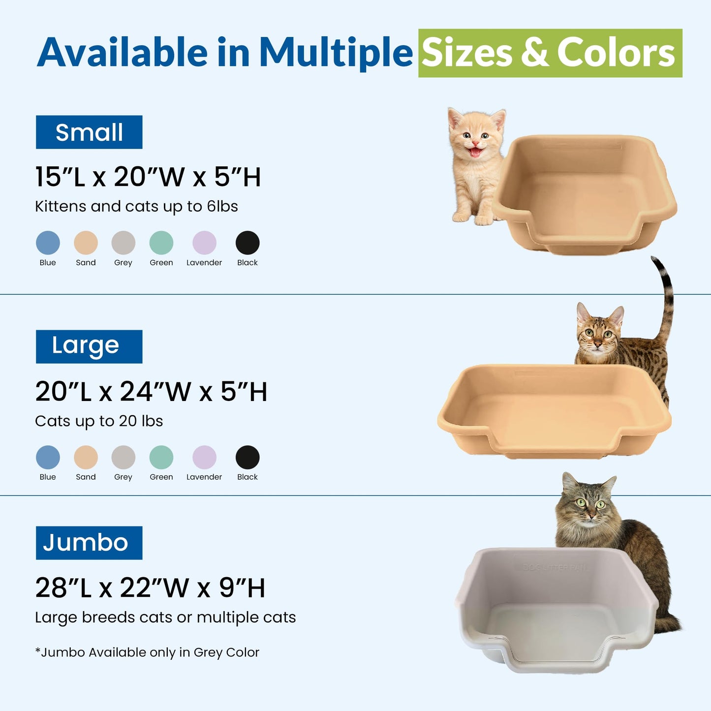 Kitty Go Here Senior Cat Litter Box for the Kitties that can't cope with a traditional litter box.
