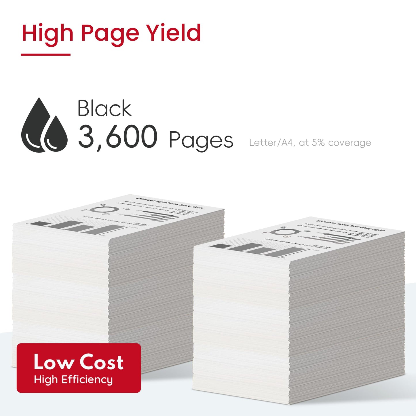 Cartridge 057 Toner [with CHIP] Black Replacement for Canon 057 Toner ImageCLASS MF445dw MF445dwbn MF448dw MF449dw MF451dw LBP226dw LBP227dw LBP228dw Printer Ink 1 Pack