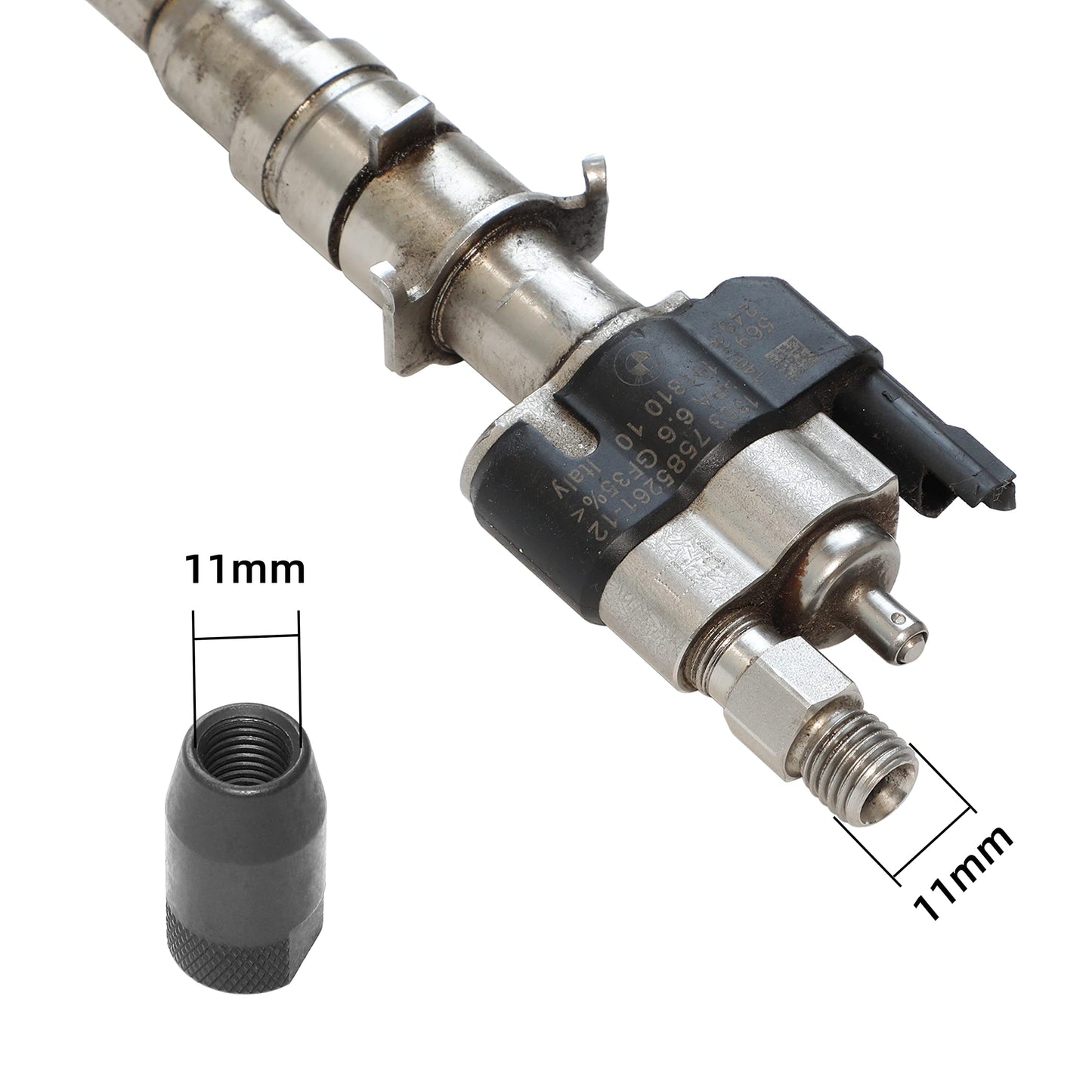 Fuel Injector Remove Tool Injector Slid Hammer Puller Compatible with BMW N14 N18 N20 N26 N53 N54 N55 N63 S63 Engine