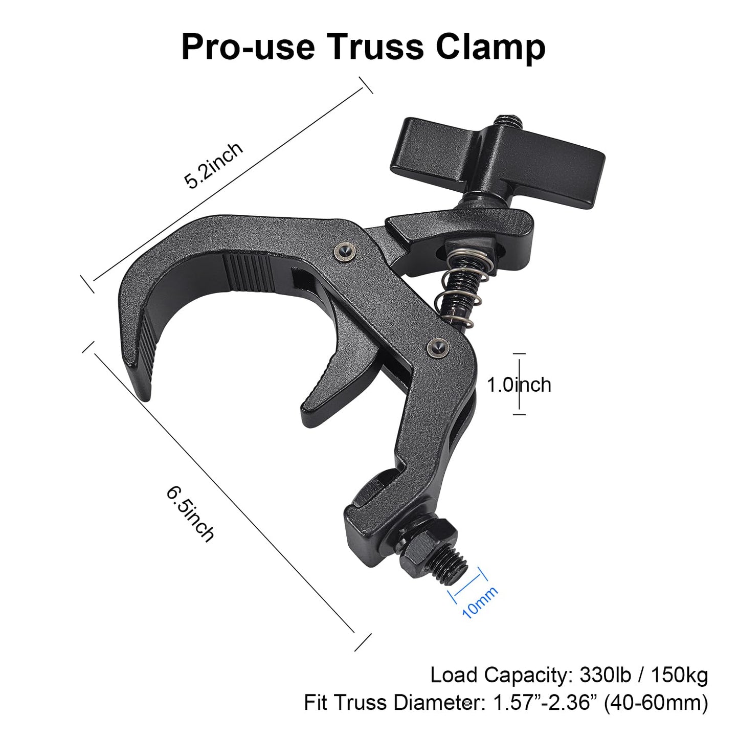4pcs 40-60mm truss clamp