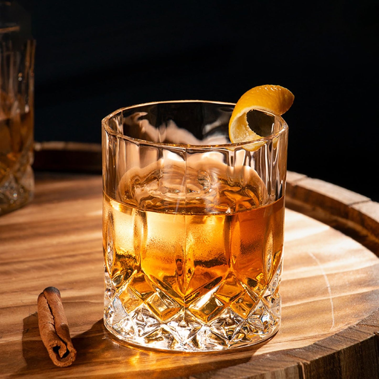 Triplorare Whiskey Glasses - Premium Set of 24 Elegant and Clear Tumbler Glasses for Whisky, Scotch, and Bourbon - Barware Glassware