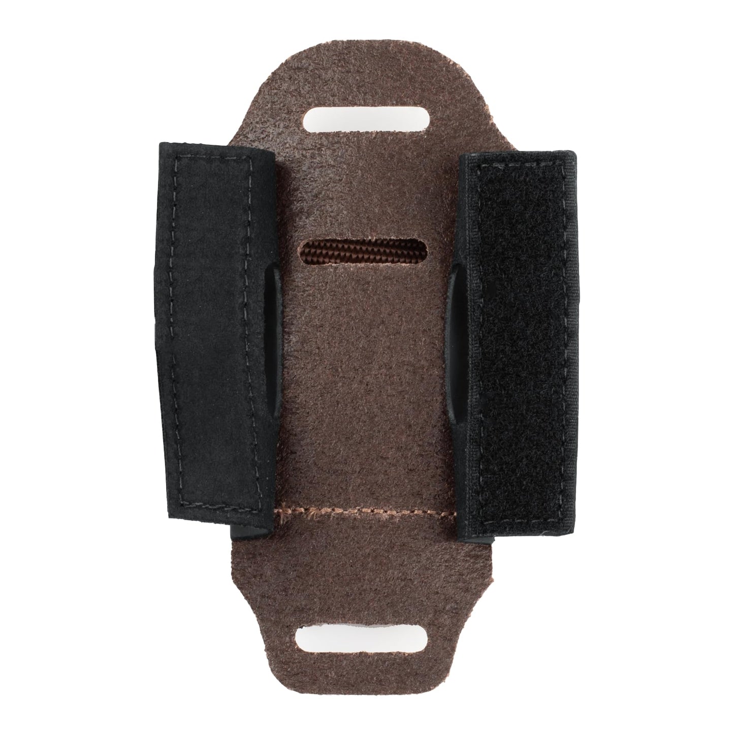 Wireless Transmitter Bodypack Holder – Brown Leather