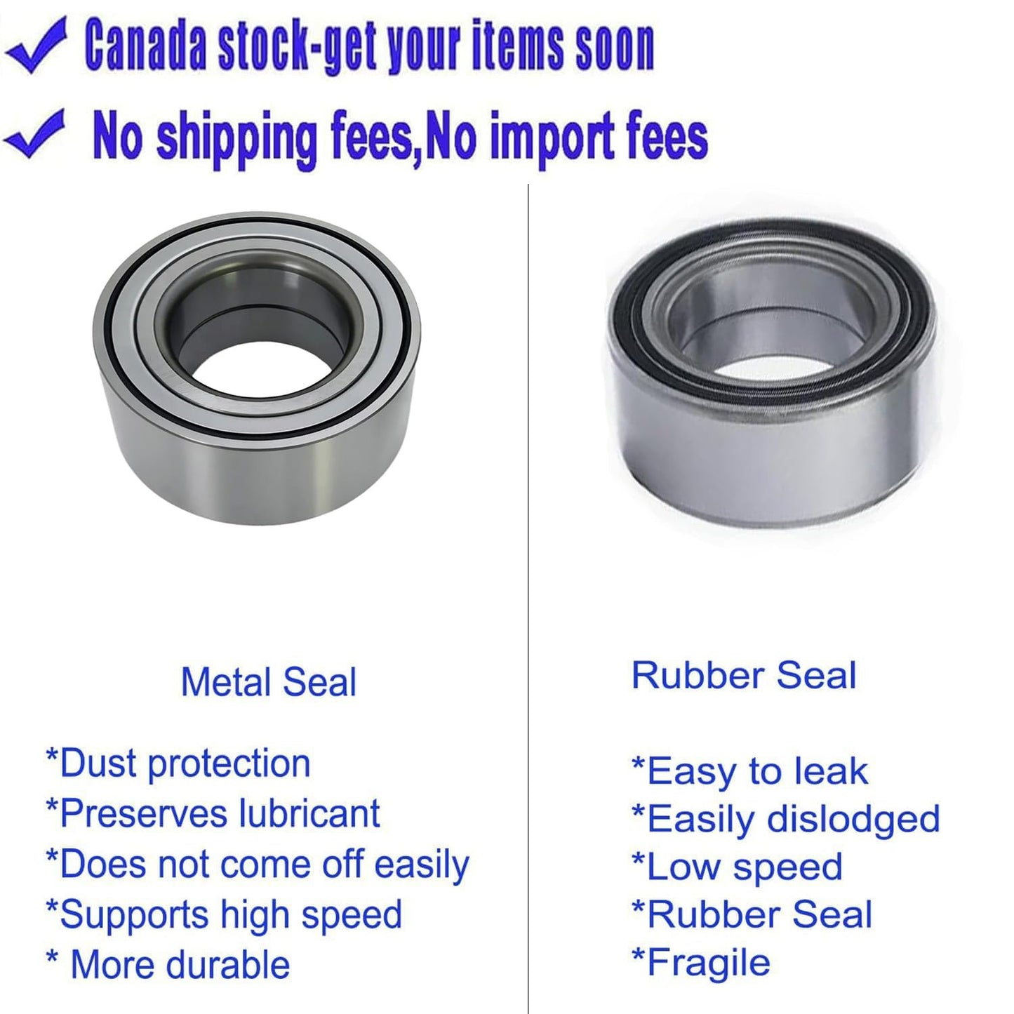 Rear Wheel Bearings for Polaris Sportsman Ranger RZR ACE (40x74x40),OEM# 3514635 3585502 3514917 3515087 7710440 2PCS,2024 Upgraded