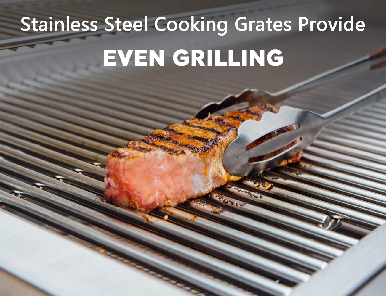 Grill Grate for Nexgrill 720-0882A Replacement Parts, Cooking Grates for Nexgrill 720-0882A Evolution Infrared Plus 5-Burner Stainless Steel Gas Grills Grates Cooking Grids for Nexgrill 5 Burner