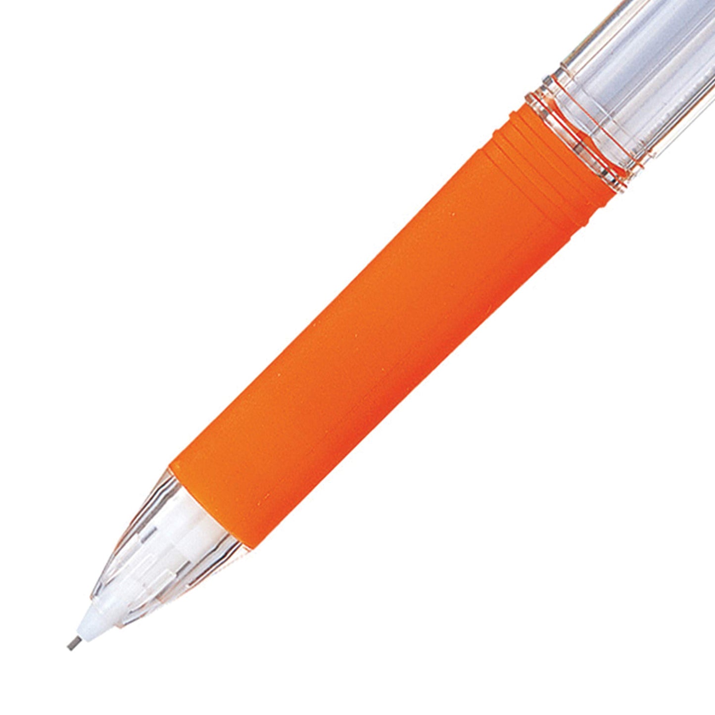 Pentel .E-Sharp Mechanical Pencil with the Pentel Lead Maximizer, Writing, Drawing, School Supply, Pre-loaded with Lead, 0.7mm Medium Point, Orange Barrel, AZ127-F, Box of 12