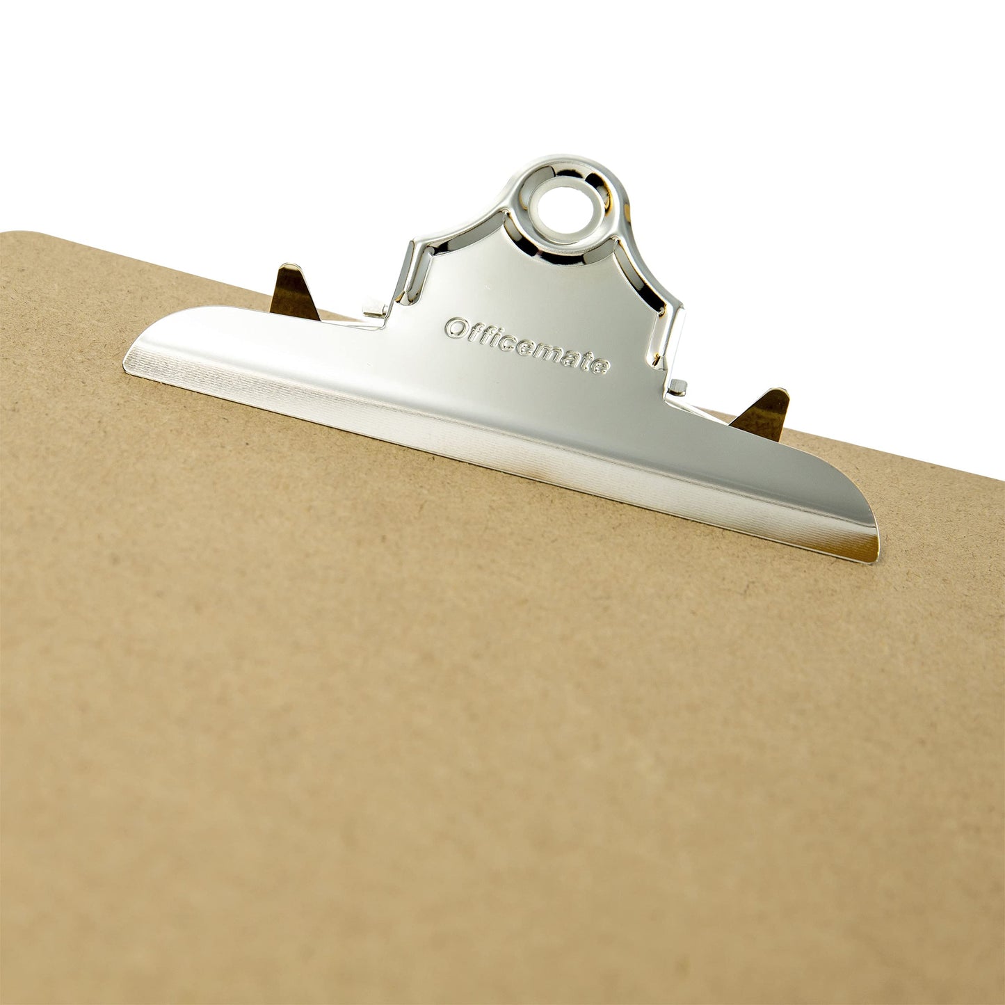 Officemate Recycled Wood Clipboards, 6 Inch Clip, 12 Pack Clipboards, Letter Size (9 x 12.5 Inches), Brown (83712)